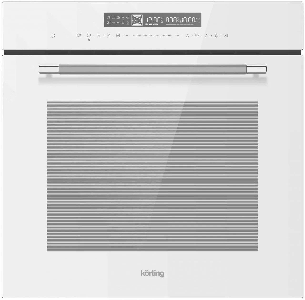 Электрический духовой шкаф Korting OKB 1360 CSGW MW RU, белый