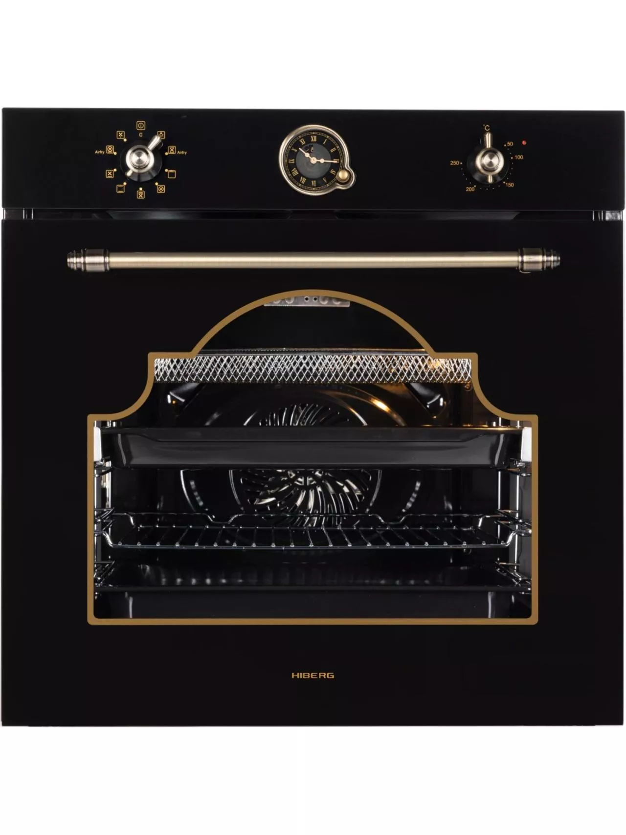 Встраиваемый духовой шкаф HIBERG VM 6392 BR RU