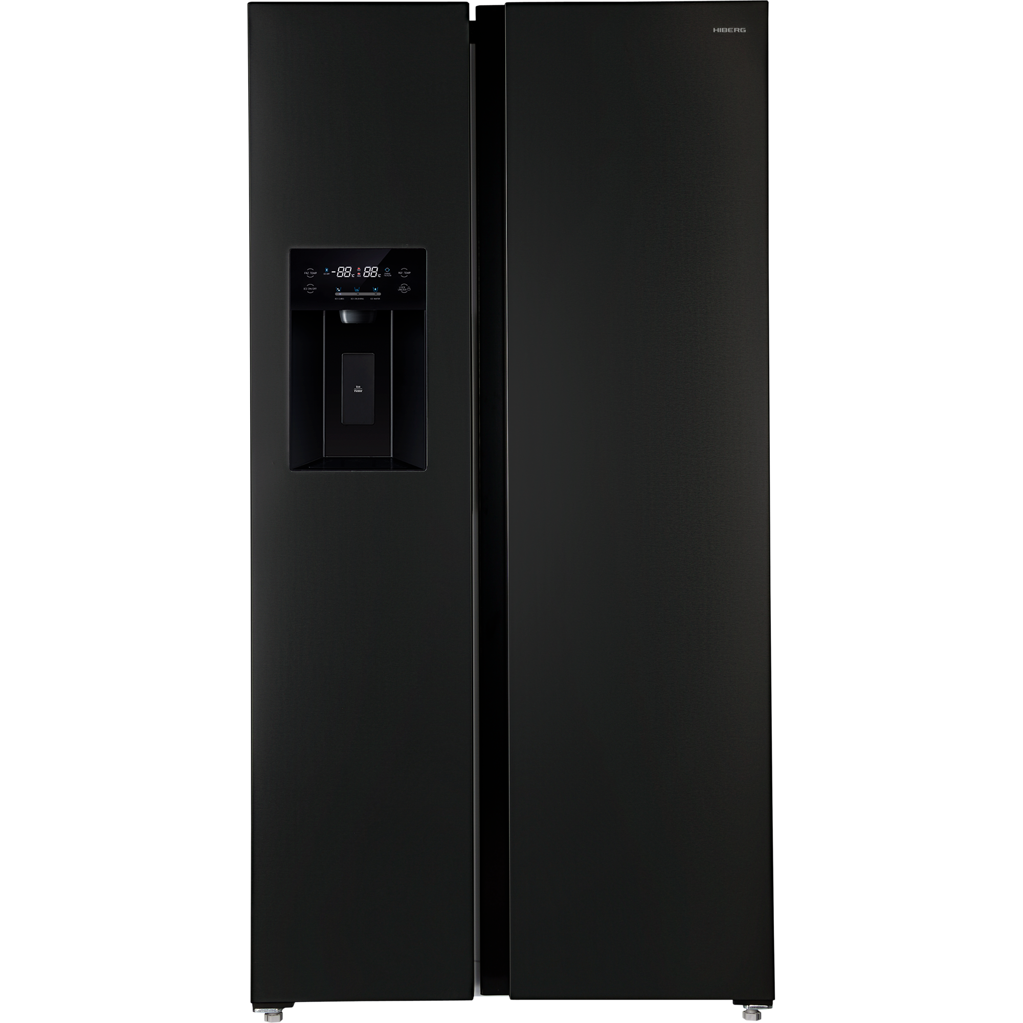 Холодильник HIBERG RFS-655DX NFB inverter RU, графит