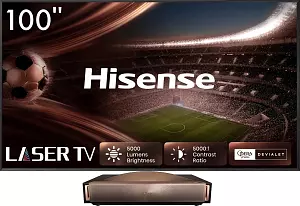 Лазерный телевизор Hisense 100L9QD 4K Ultra HD